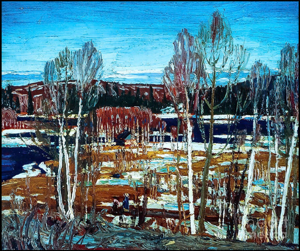 Larry Dixon's Cabin by Tom Thomson